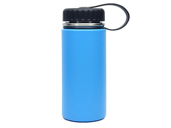 Arslo Stainless Steel Double-wall Water Bottle,Insulated Water Bottle With Straw Lid and Handle,Sports Drinking Bottle Keep Water Cold 